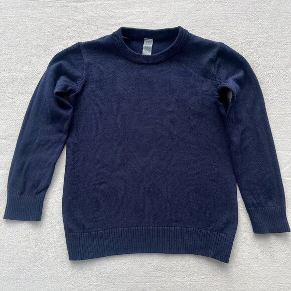 Primary Crewneck Sweater in Navy, Size 4-5, VGUC to EUC - Picture 2 of 4